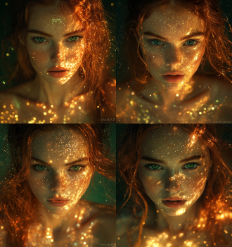 inspired by the styles of emerald herald, the overall style is extremely hot,