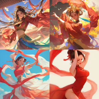 中国舞 女孩