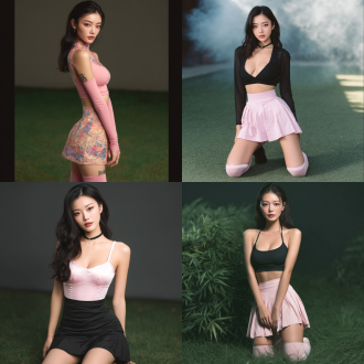 亚洲美女全身图