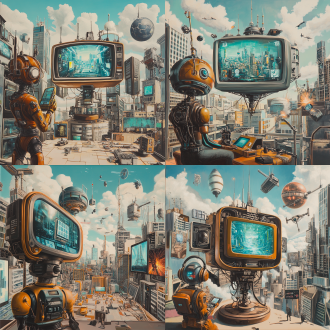 科技改变生活；一个与主题紧密相关的标题； 生动的实际场景描述； 展现科技对日常生活现状的改变； 对未来科技进步及其可能的贡献进行展望； 配有相关图片以增强视觉效果。