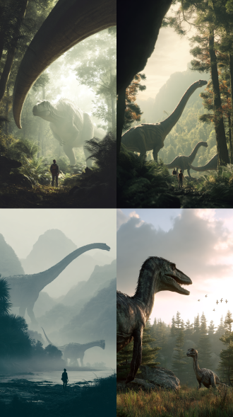 我在侏罗纪时代观察古生物