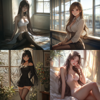 18岁女孩，长发包臀裙，可爱笑脸，温柔自信，全身角色，丝袜，自然色调，远景透视，高亮细节，人物真实，静态放松，高清画质，细腻纹理，柔和光线，唯美氛围，长睫毛，自然光，全身照，远景，高细节，真实感，放松状态，高清，细腻，柔和，唯美，长睫毛，自然光。