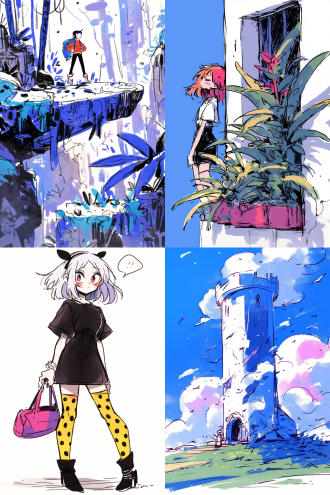 award-winning illustration, minimalism,hd