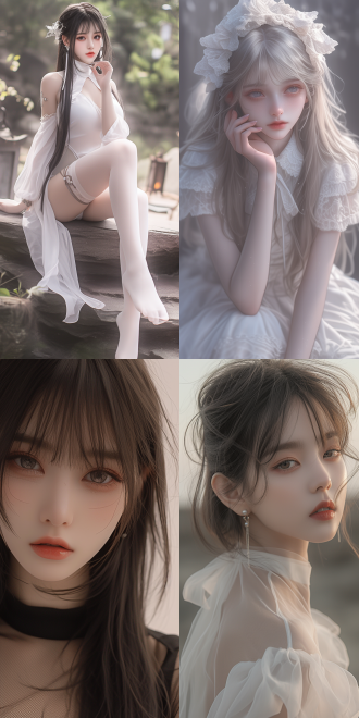 taken with the camera rotated 45 degrees, the main character has delicate makeup, wears exquisite stockings. ((healthy and perfect fingers)).