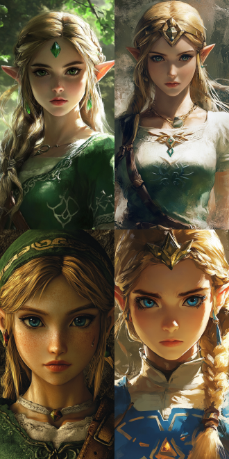 the woman，《塞尔达传说：王国之泪》