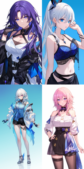 the woman, from honkai: star rail，手游.