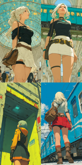 thick painting, cg original illustration, the woman, from honkai: star rail, mobile game.