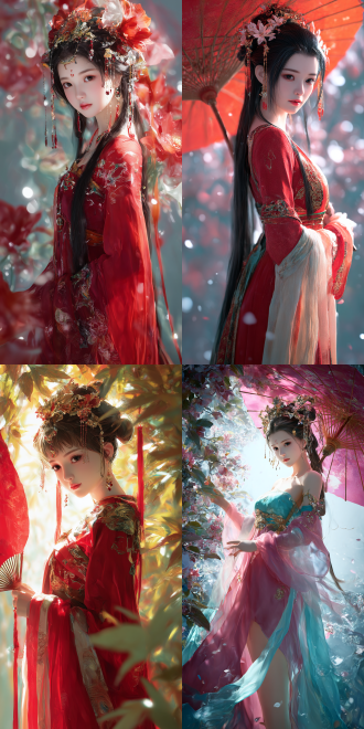a beautiful cg picture, ((ethereal chinese xianxia anime)), a charming oriental belle,