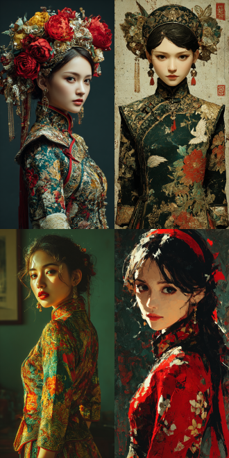 a beautiful china woman.