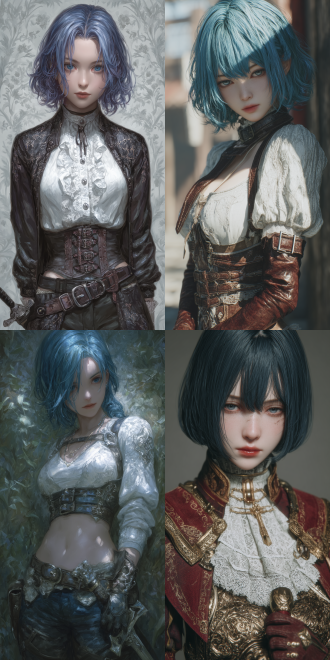 in the styles of the artgerm incorporating the elements from (fire emblem:three houses) scene, a beauty sword - saint with fair skin, like rem and tifa, is dynamically, (motion capture), healthy and complete hands and finger. anime:1.5, rich color, ultra - high definition, masterpiece, high - resolution, high - quality.