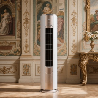 立式空调产品设计，文艺复兴，古典现代结合