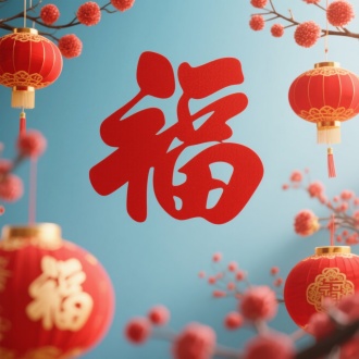新春“福”字